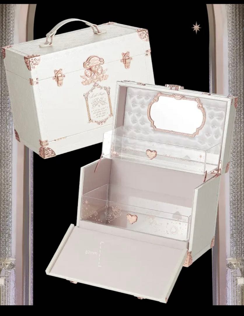 フラワーノーズ　リトルエンジェルシリーズ　ボックス　コスメ収納