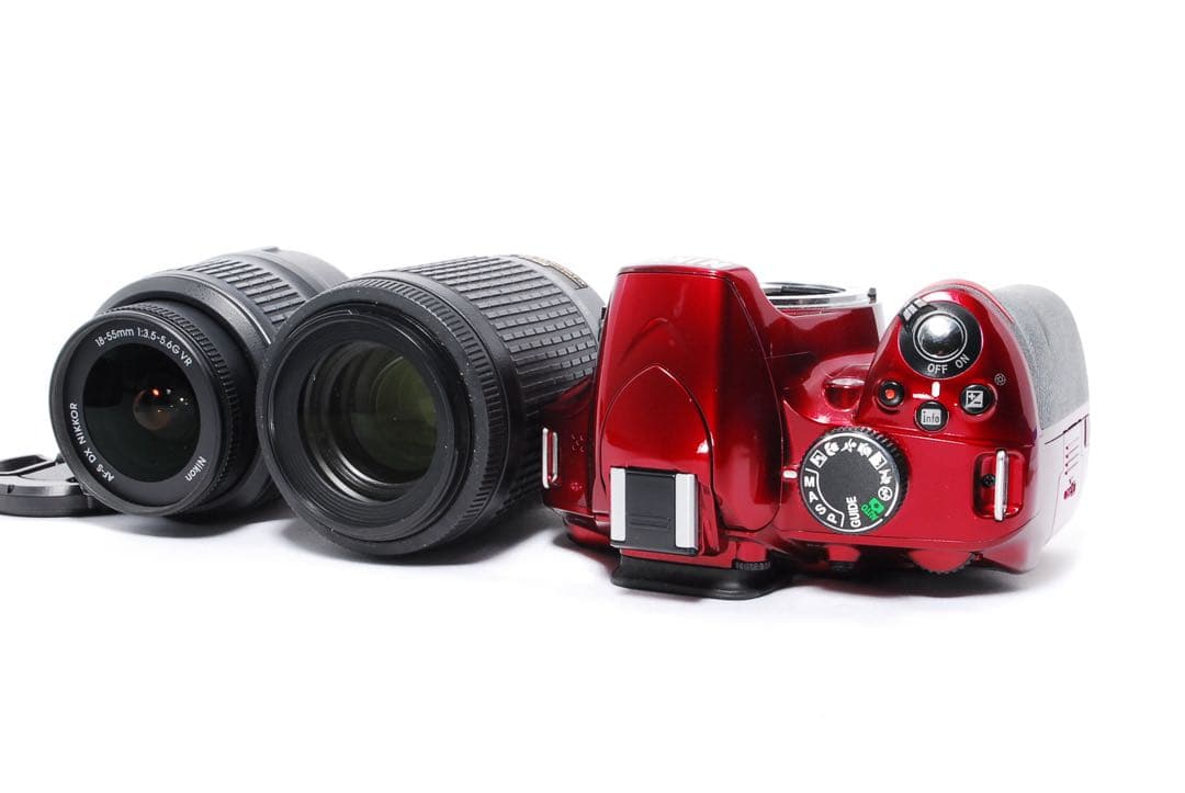 すぐ使える◆Nikon D3200◆一眼レフカメラ◆手ぶれ補正＆望遠◆人気カラー