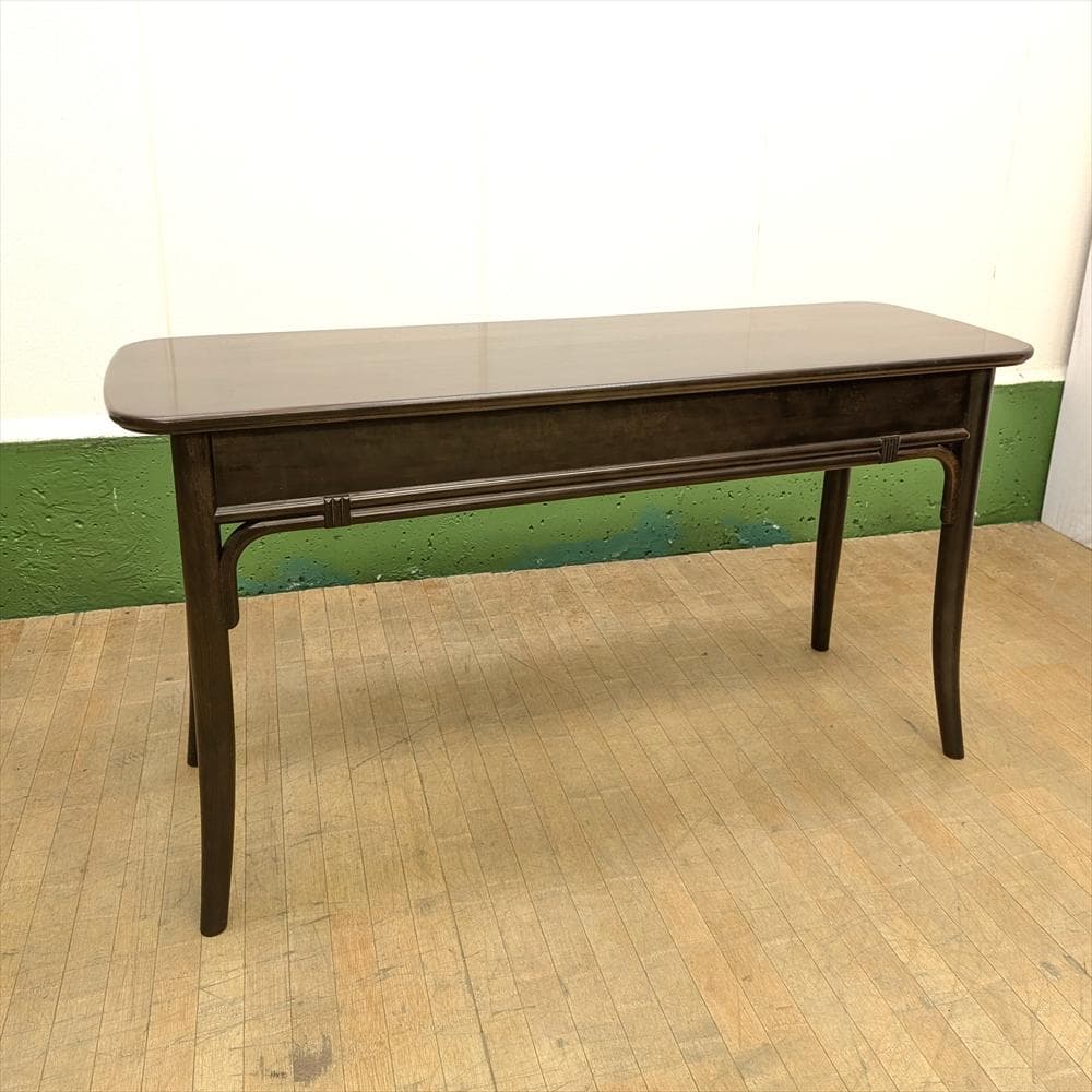 カリモク　デスク　机　コンソール　作業台　サイドテーブル　引き出し　ヨーロピアン