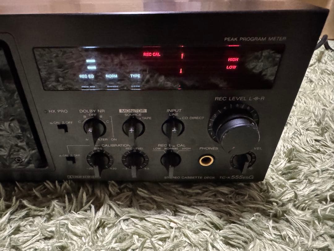 希少品 SONY ソニー TC-K555ESG テープ カセット レコーダー