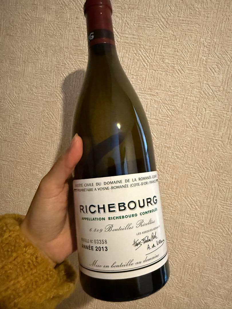 【空き瓶】DRC リシュブール 2013年