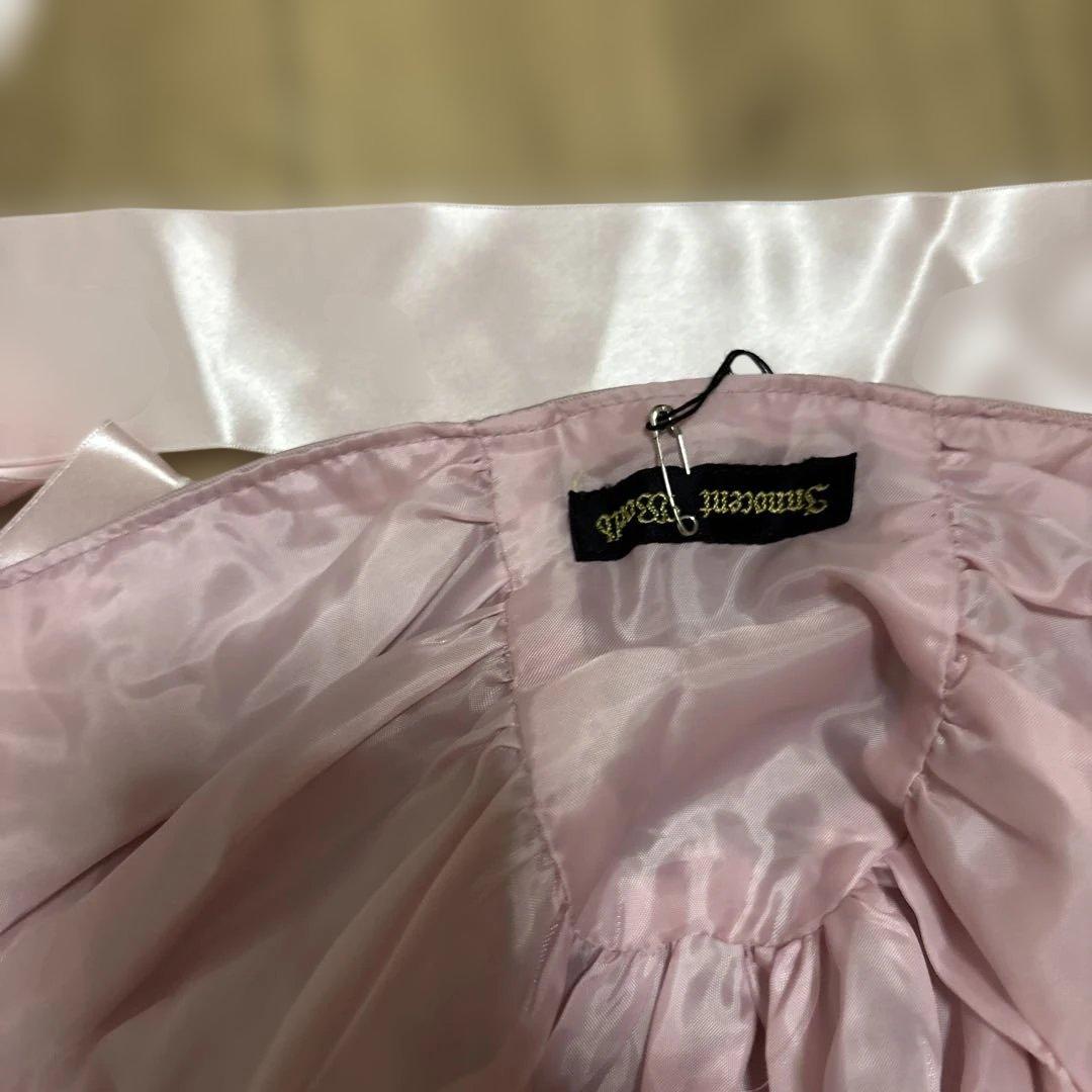 Innocent world ボンネット帽子ピンク　未使用タグ付き