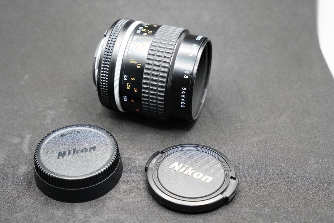 Micro-NIKKOR 55mm f/2.8Aiレンズ ＯＨ済み