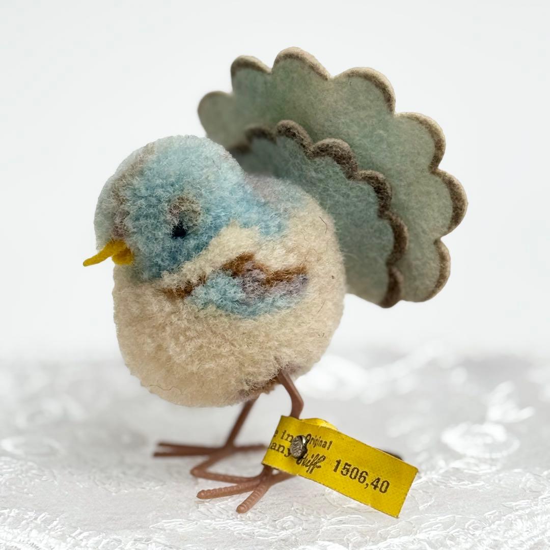 シュタイフ★Woolen Pigeon & Raven ID's完品★鳩＆カラス