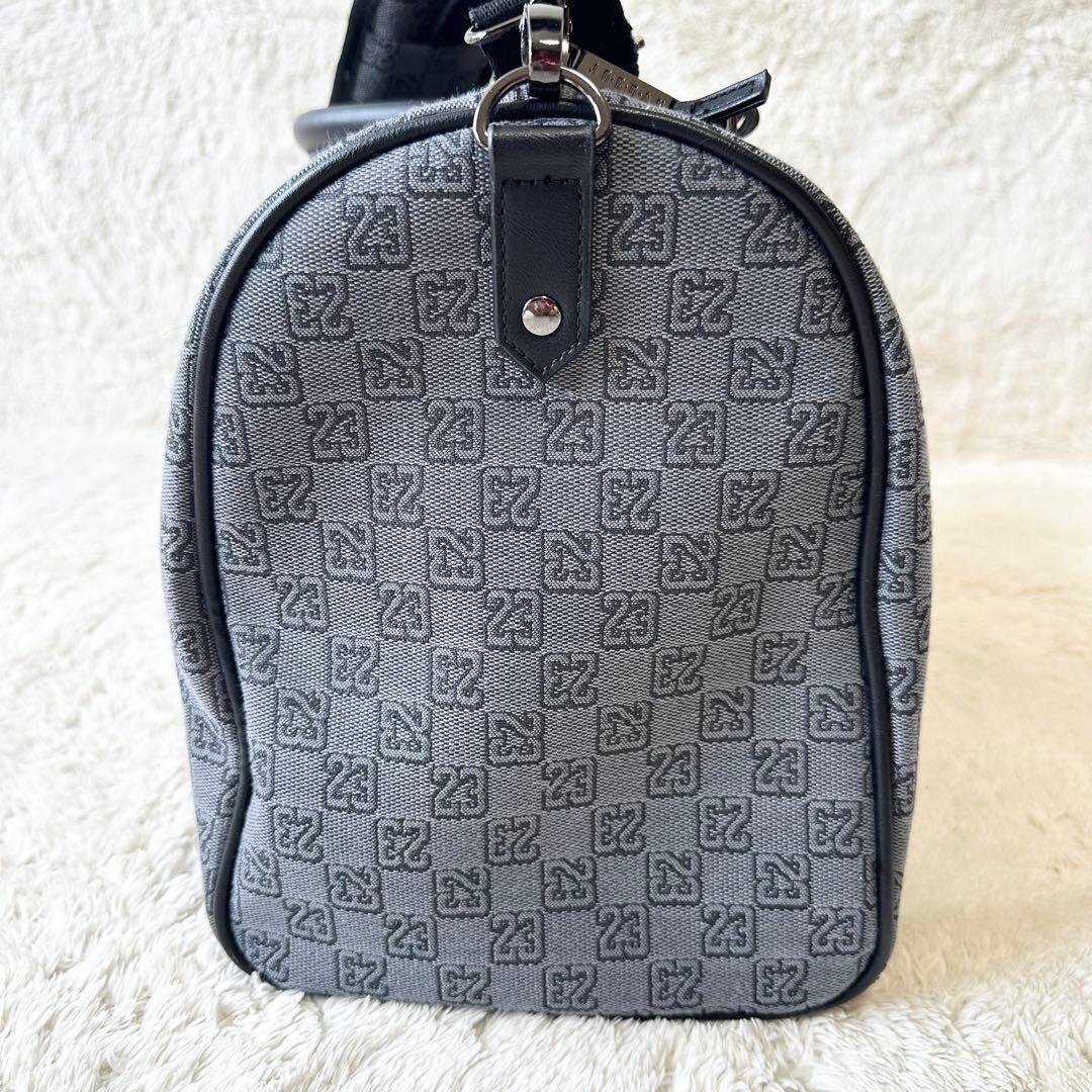 レア 限定品 ジョーダン ボストンバッグ モノグラム モノクロ ボックス型