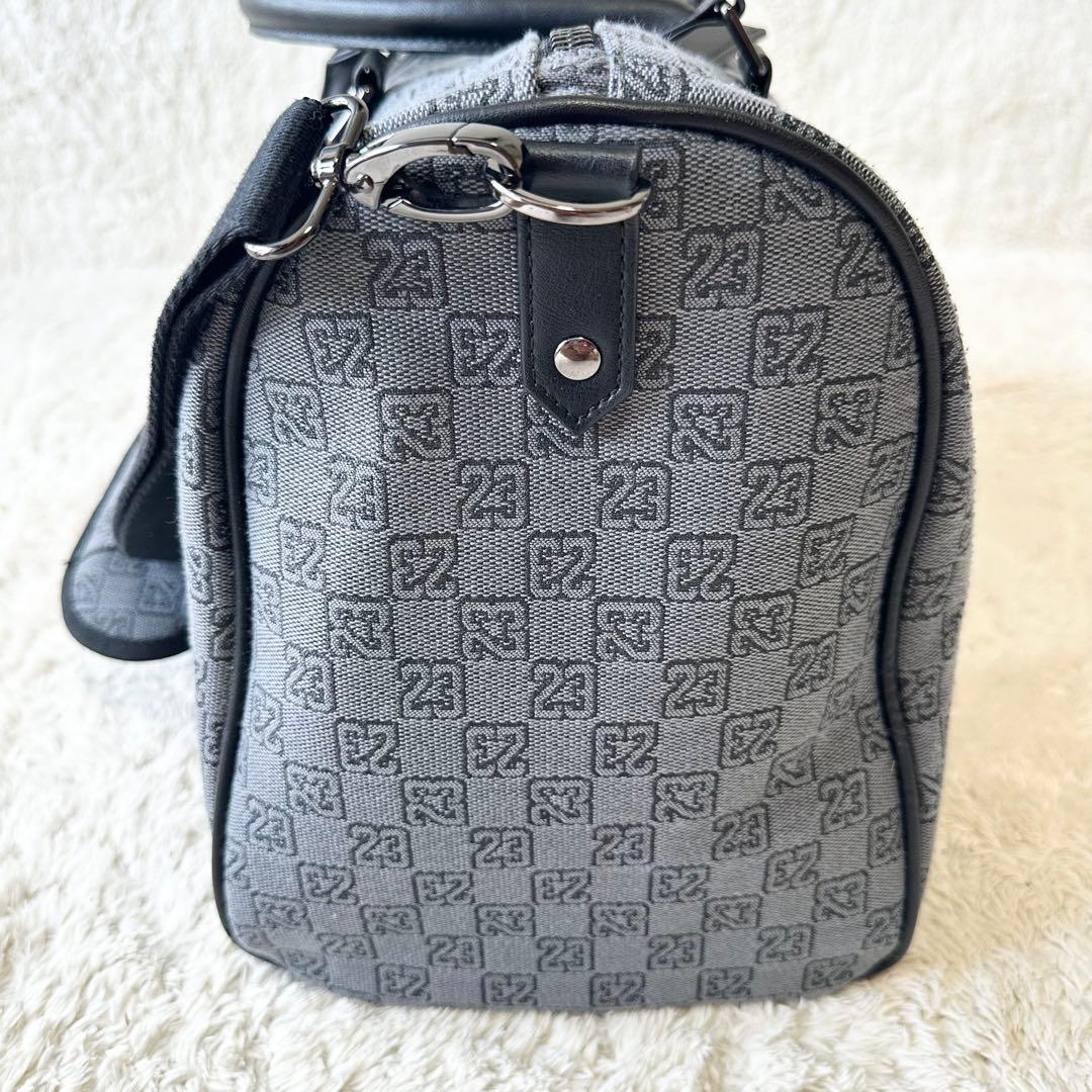 レア 限定品 ジョーダン ボストンバッグ モノグラム モノクロ ボックス型