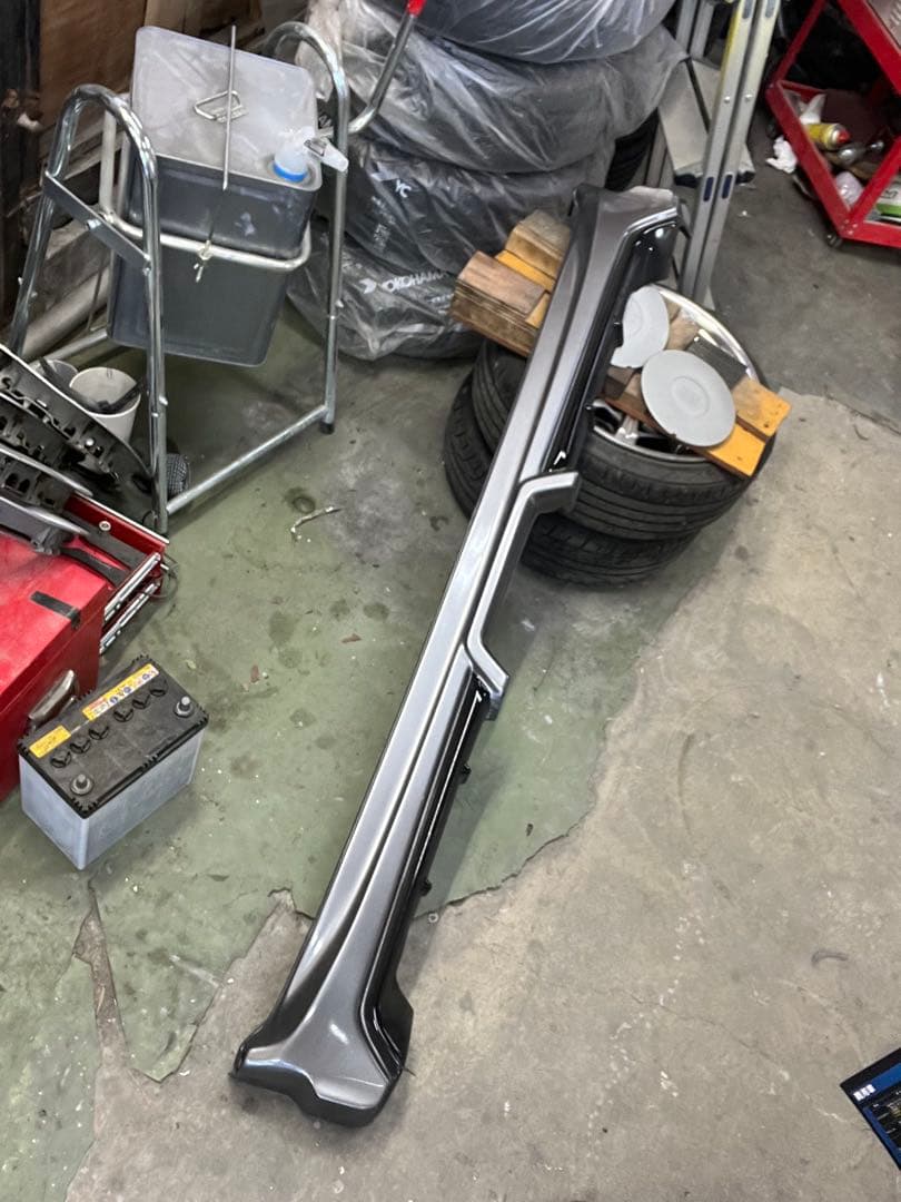 jf3 nBOX 無限リアスポイラー　グレー