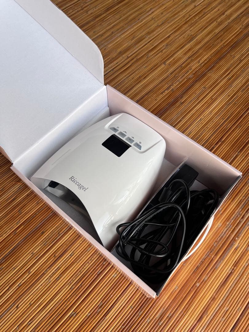 【ネイルライト】Ricca gel ハイブリッドLEDライトⅡ（即日発送可能）