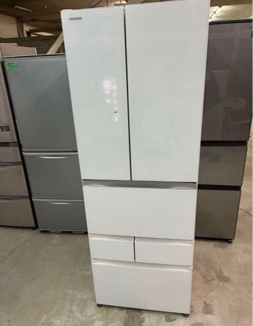 【高年式】2020年式 462L 東芝 6ドア冷蔵庫GR-S460FH