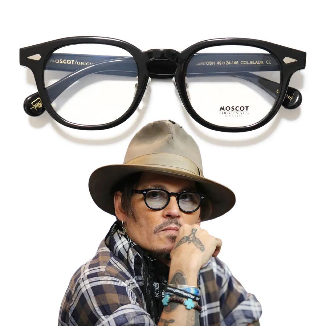 【定価49500】MOSCOT LEMTOSHブラックサングラス46