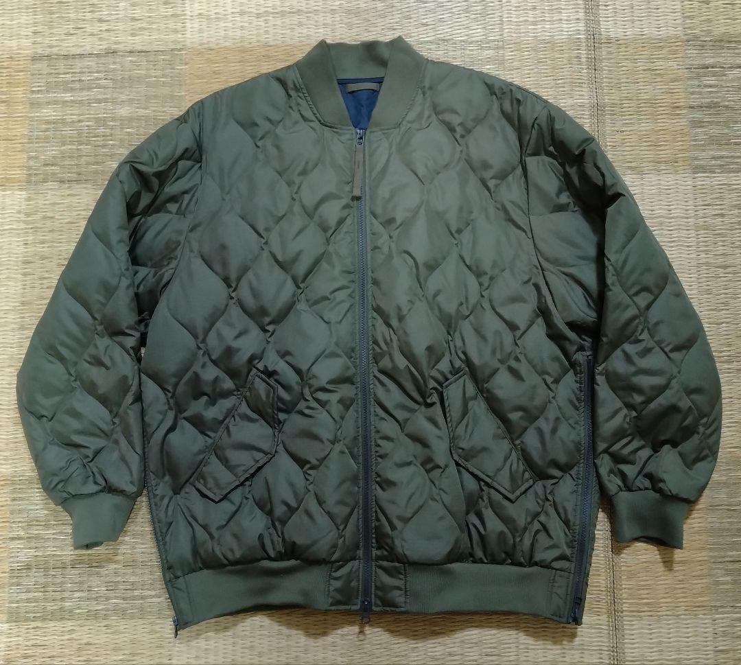 TAION ミリタリー MA-1 ダウンジャケット ダークオリーブ 3XL