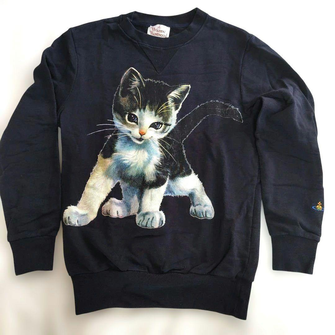 Vivienne Westwood 猫プリント トレーナー S 限定版