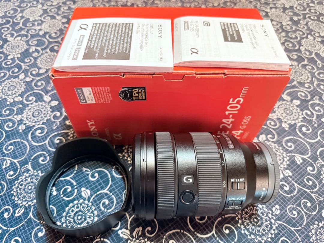 fe 24-105 f4 goss フィルター付き