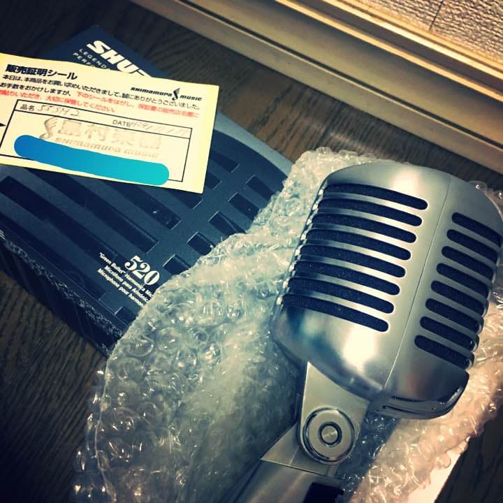 shure 55sh2 マイク