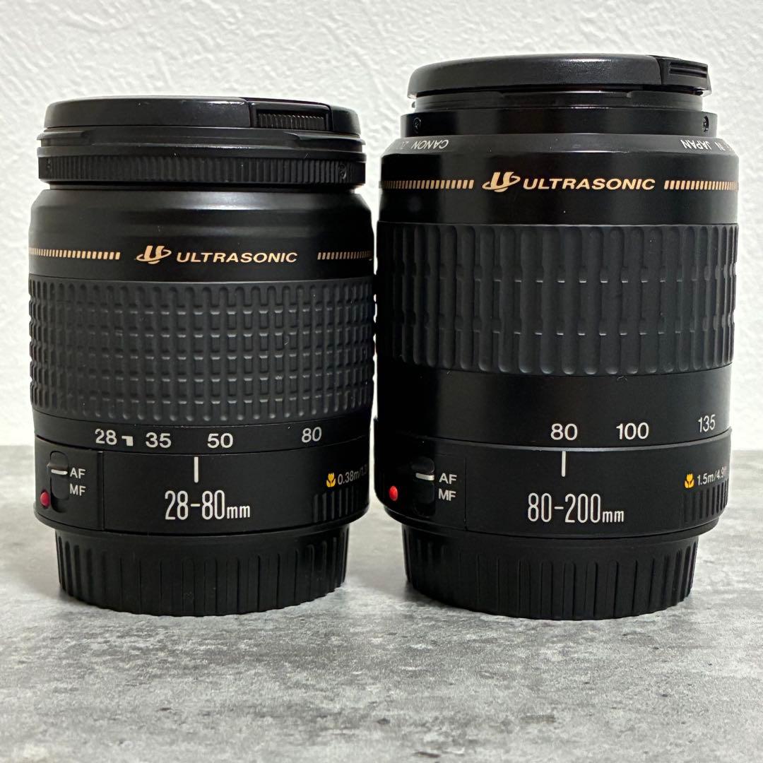 ⭐️美品⭐️キャノEF 80-200mm & EF 28-80mm レンズ2本セット