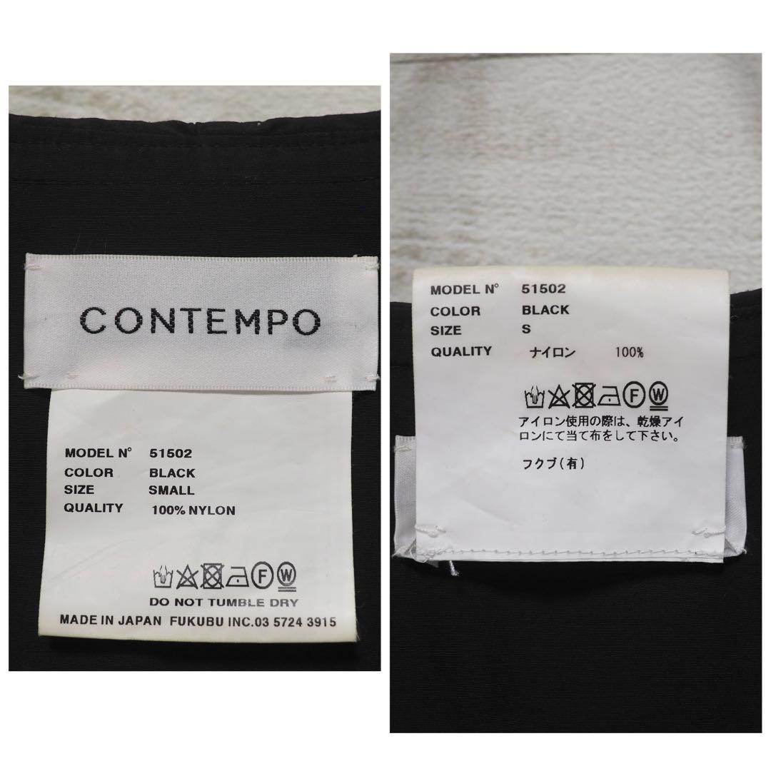 ジャケット・アウター YAECA CONTEMPO 21SS Hood Rain Coat-Bk/S