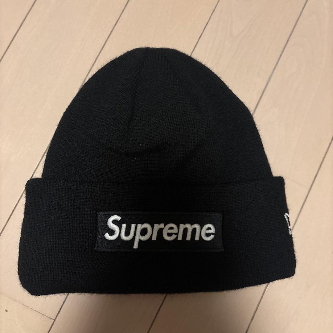 supreme box logo ビーニー