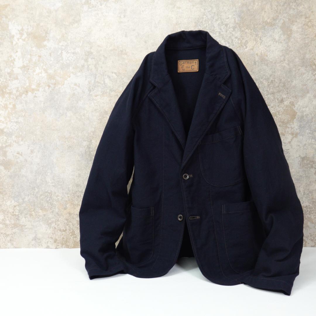 ガーメントオブバイフォーザシー ウール混テーラードジャケット 53 ネイビー