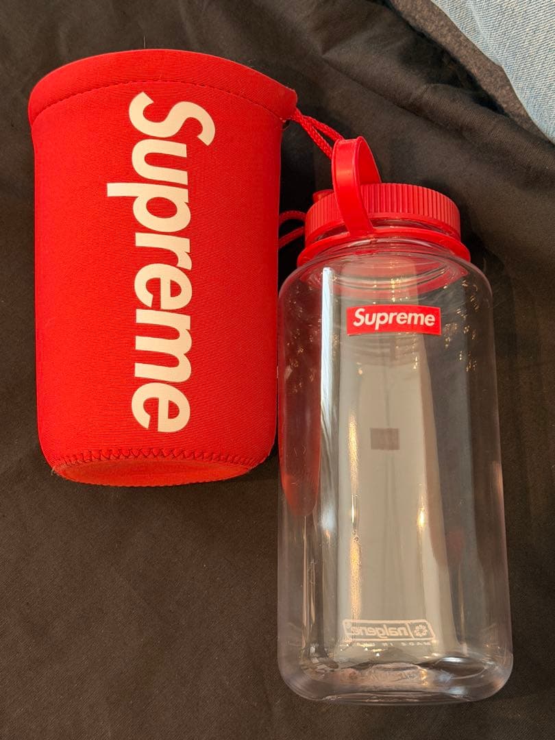 Supreme Nalgene ボトル 赤