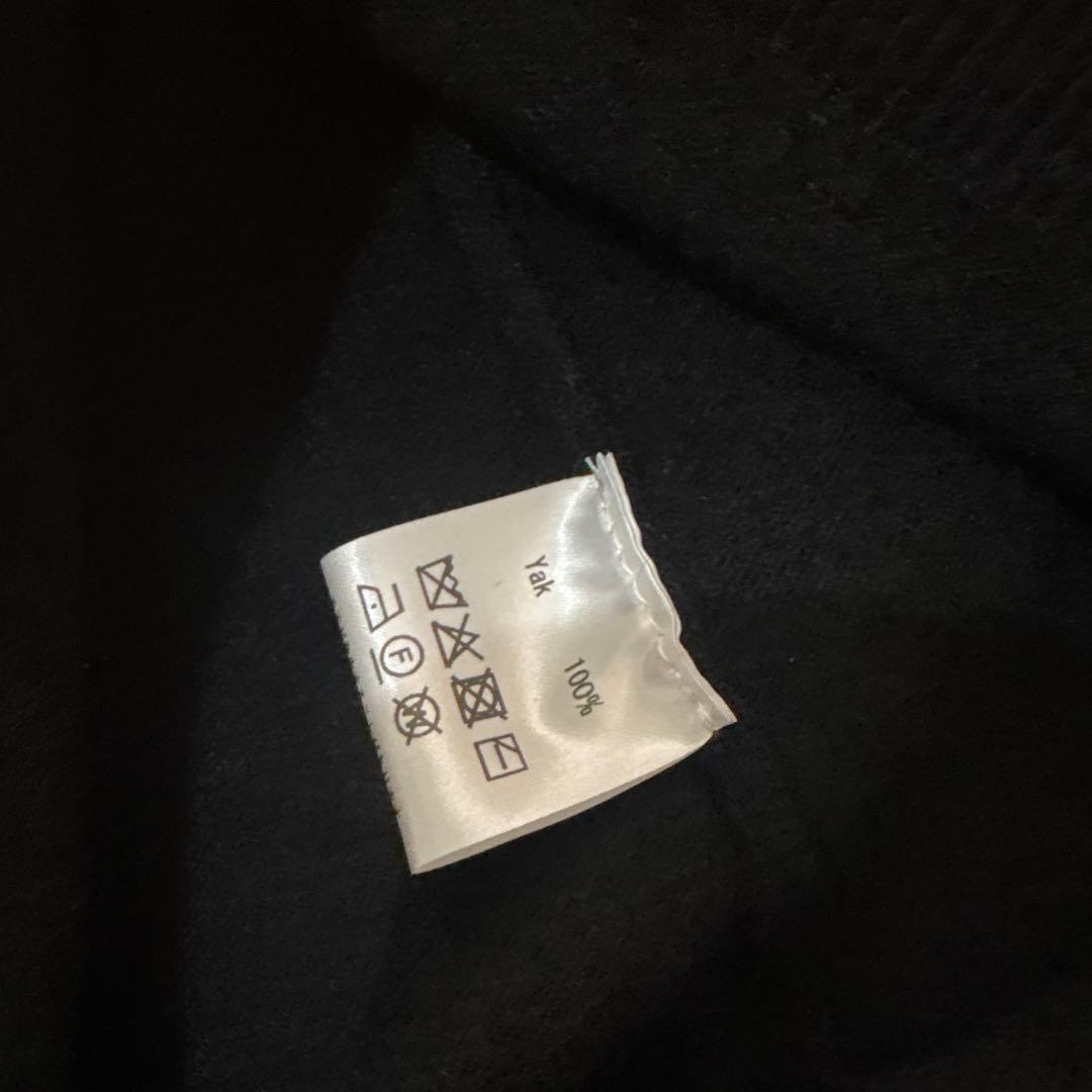 試着のみ美品　wafu ワフ　【ヤク100%】ヤクロングレギンス ／ ブラック