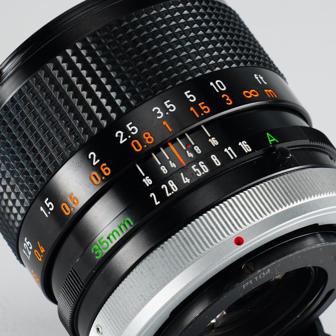 希少 Canon FD 35mm F2 S.S.C concave 864