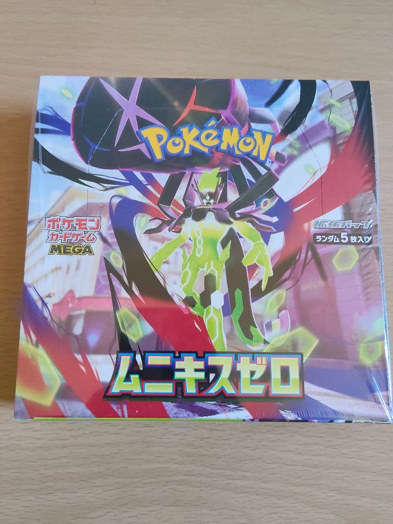 (シュリンク有・未開封) ポケモンカードゲーム　ムニキスゼロ　1BOX