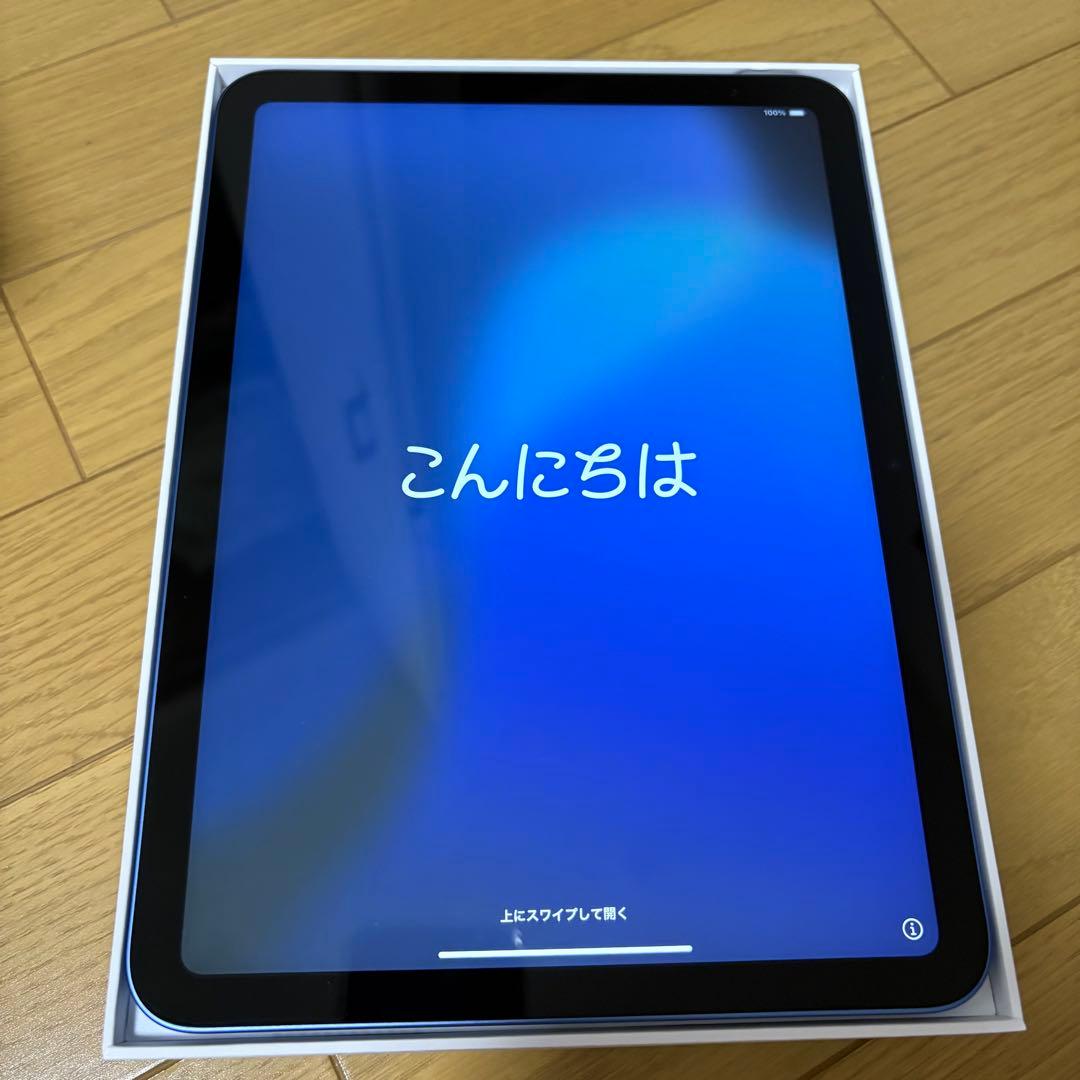 【付属品未使用】iPad 第10世代　64GBブルー