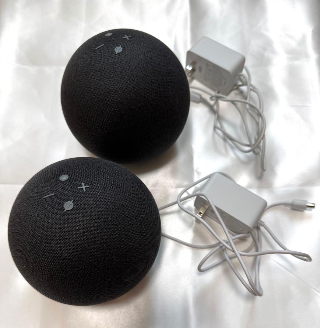 Echo第4世代 2個セット Alexa アレクサ L4S3RE チャコール