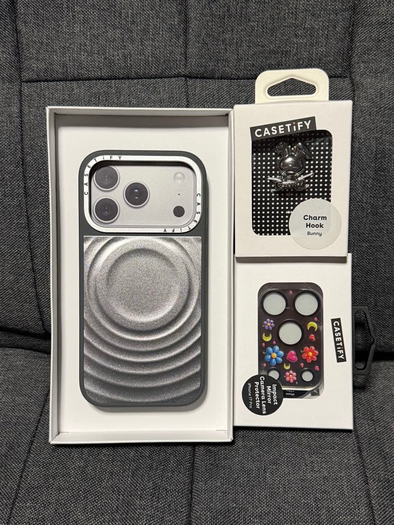 CASETiFY メタルウェーブ iPhone17Pro用