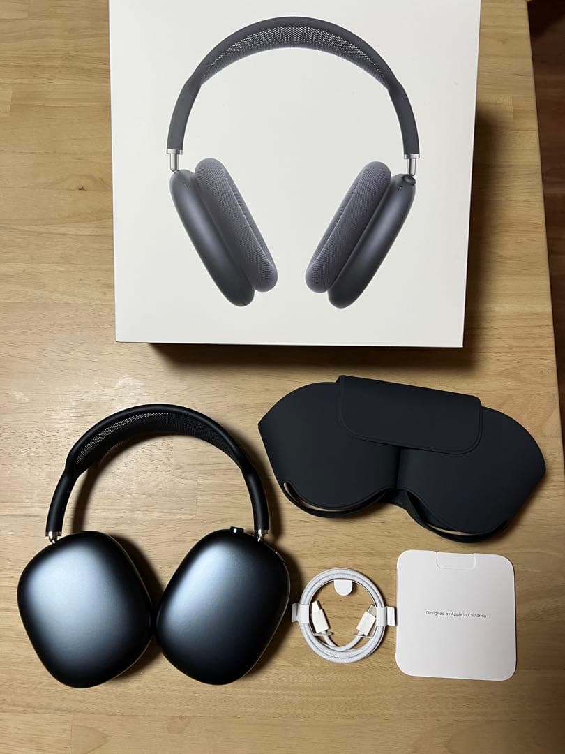 AirPods Max USB-C ミッドナイト AppleCare+付き