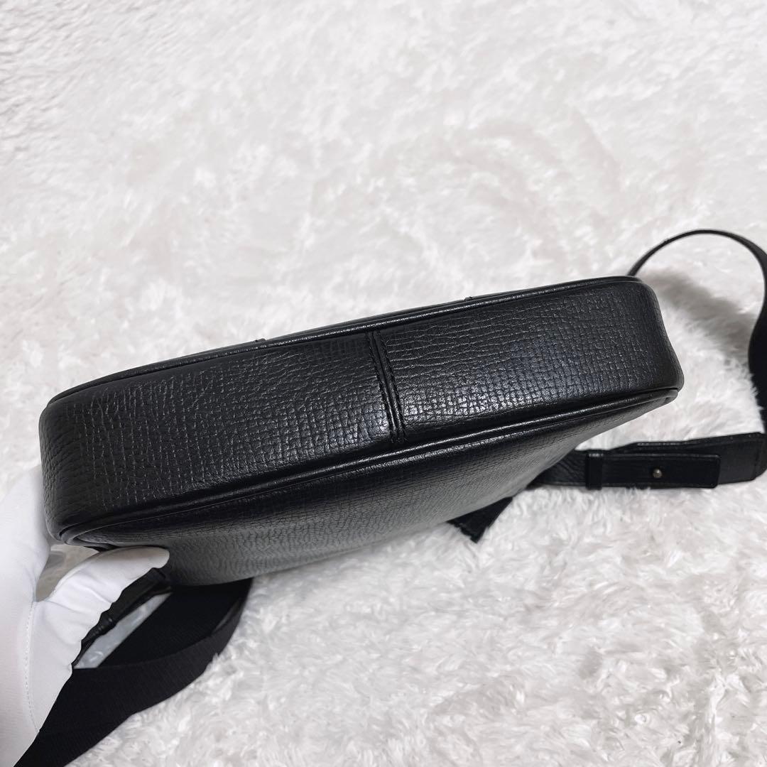 バーバリー☆クロスボディ ショルダーバッグ ブラック メンズ