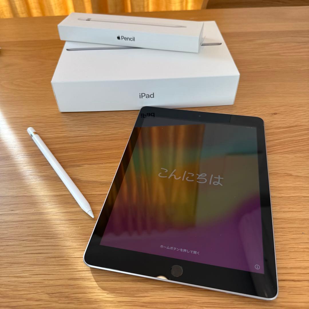 さるハリ iPad 第6世代 128GB + Apple Pencil