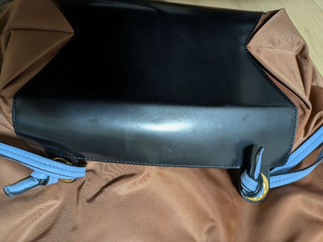 MARNI マルニ　リュック　2way レザー×ナイロン　ハンドバッグ