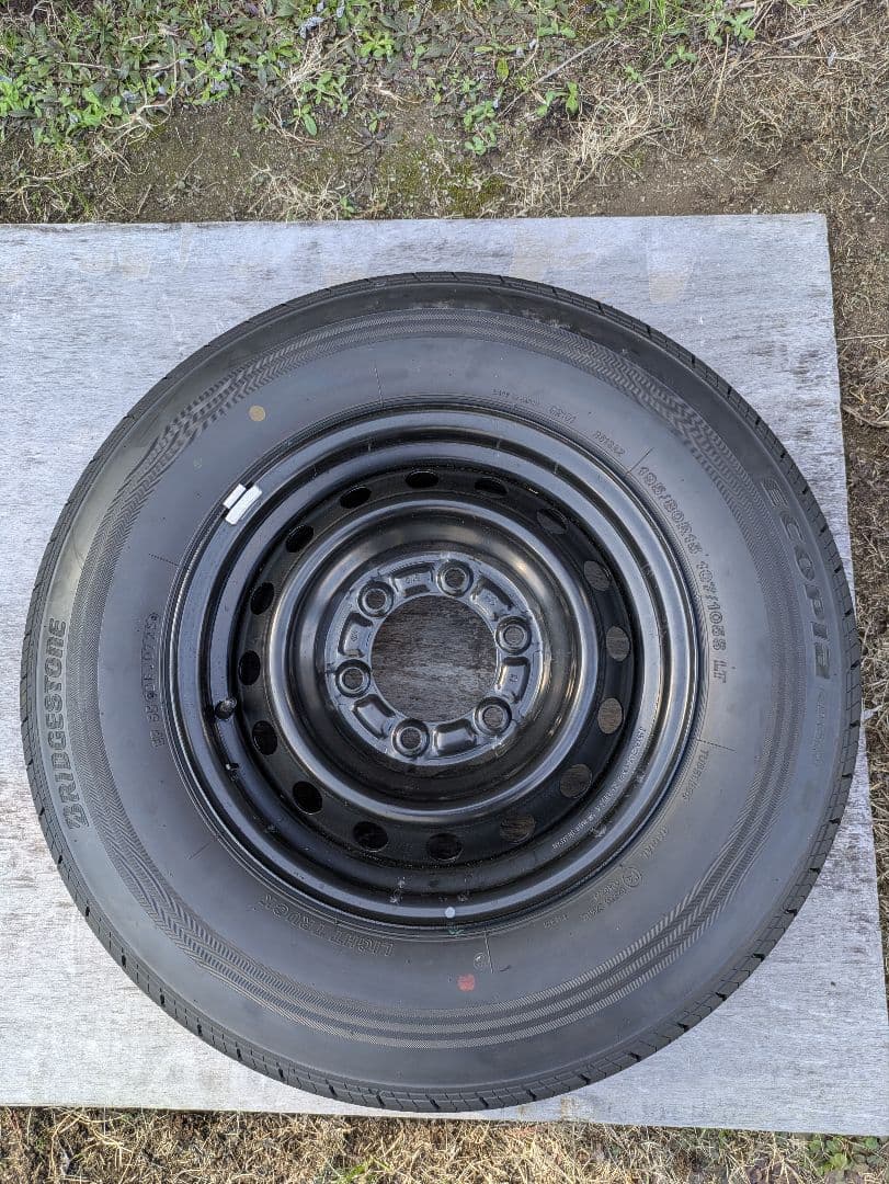 ハイエース純正ホイールセット 195/80R15 エコピア