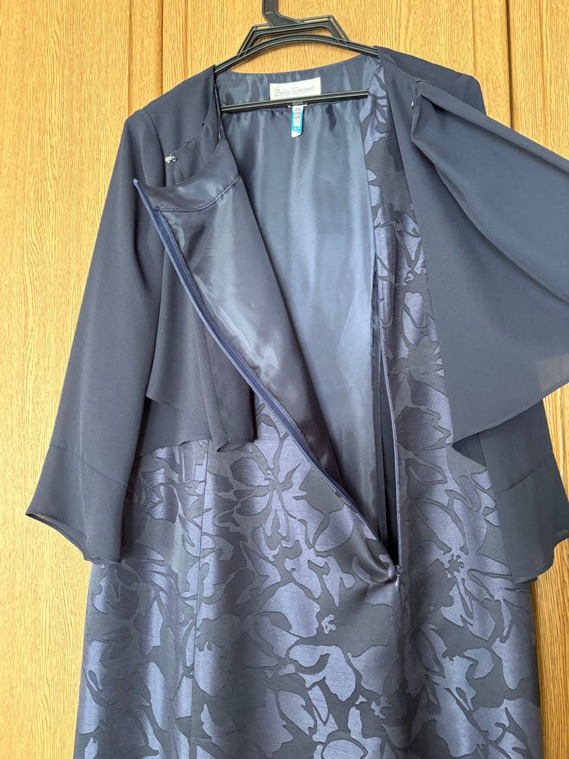 【美品】東京イギン　15号　ロングドレス　マザードレス　濃紺