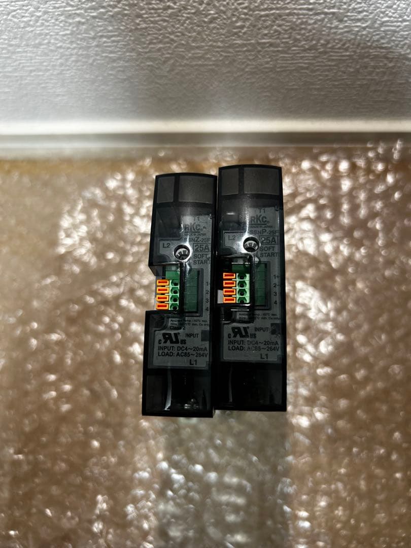 RKC SSNP-25F 単相電力調整器(2点セット)