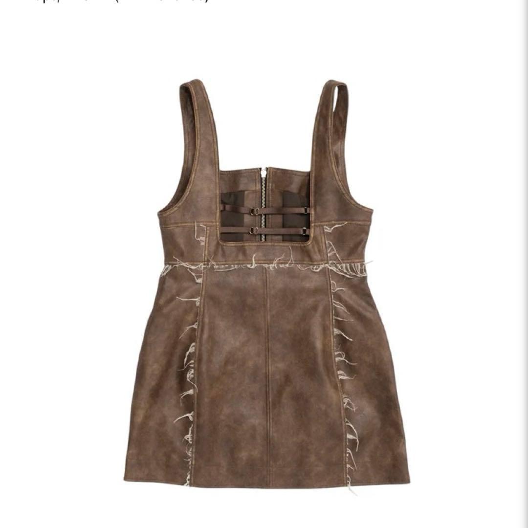 MAISON SPECIAL レザーフロントジップトップス