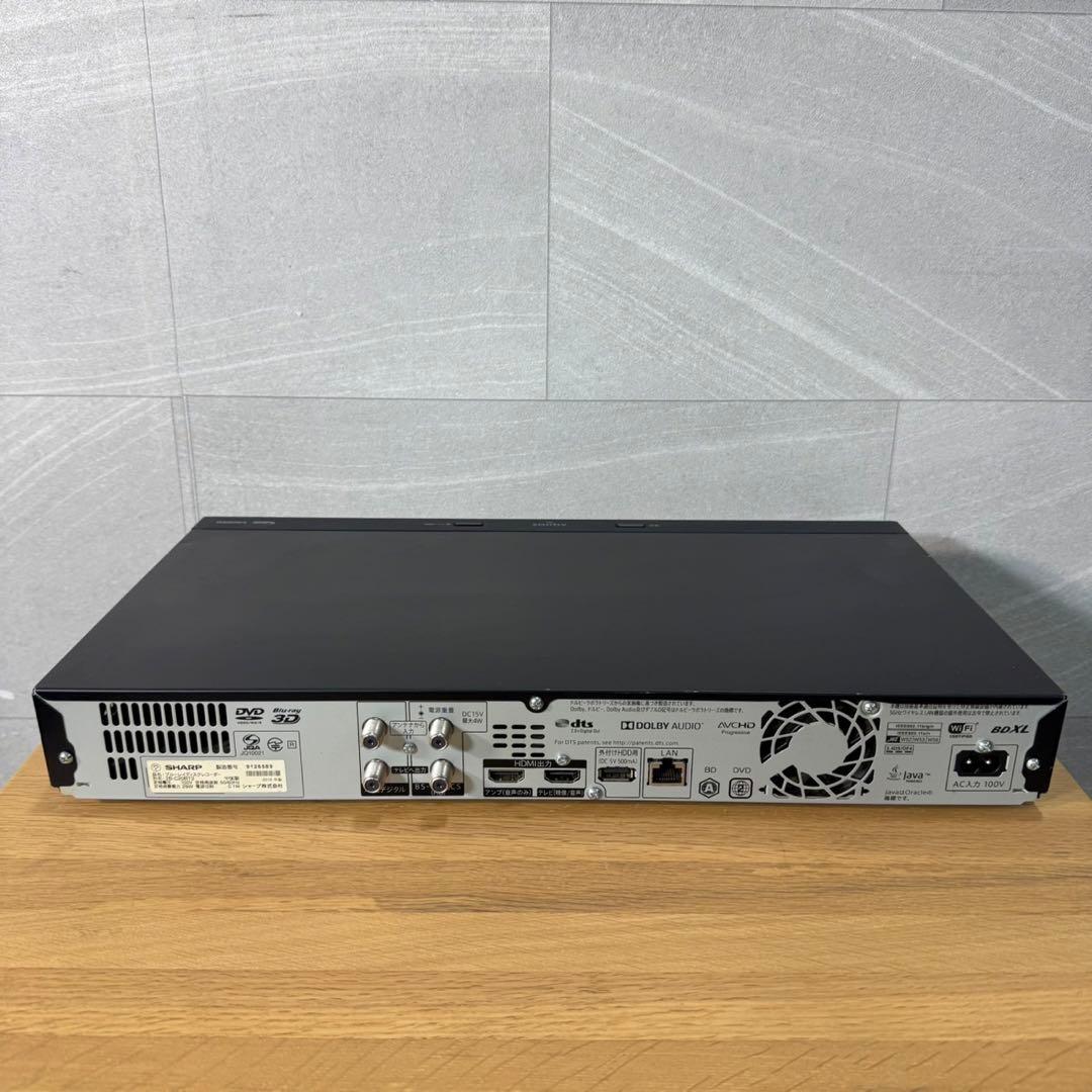 SHARP ブルーレイ 2B-C20BT3 3番組同時録画 2TB d4019