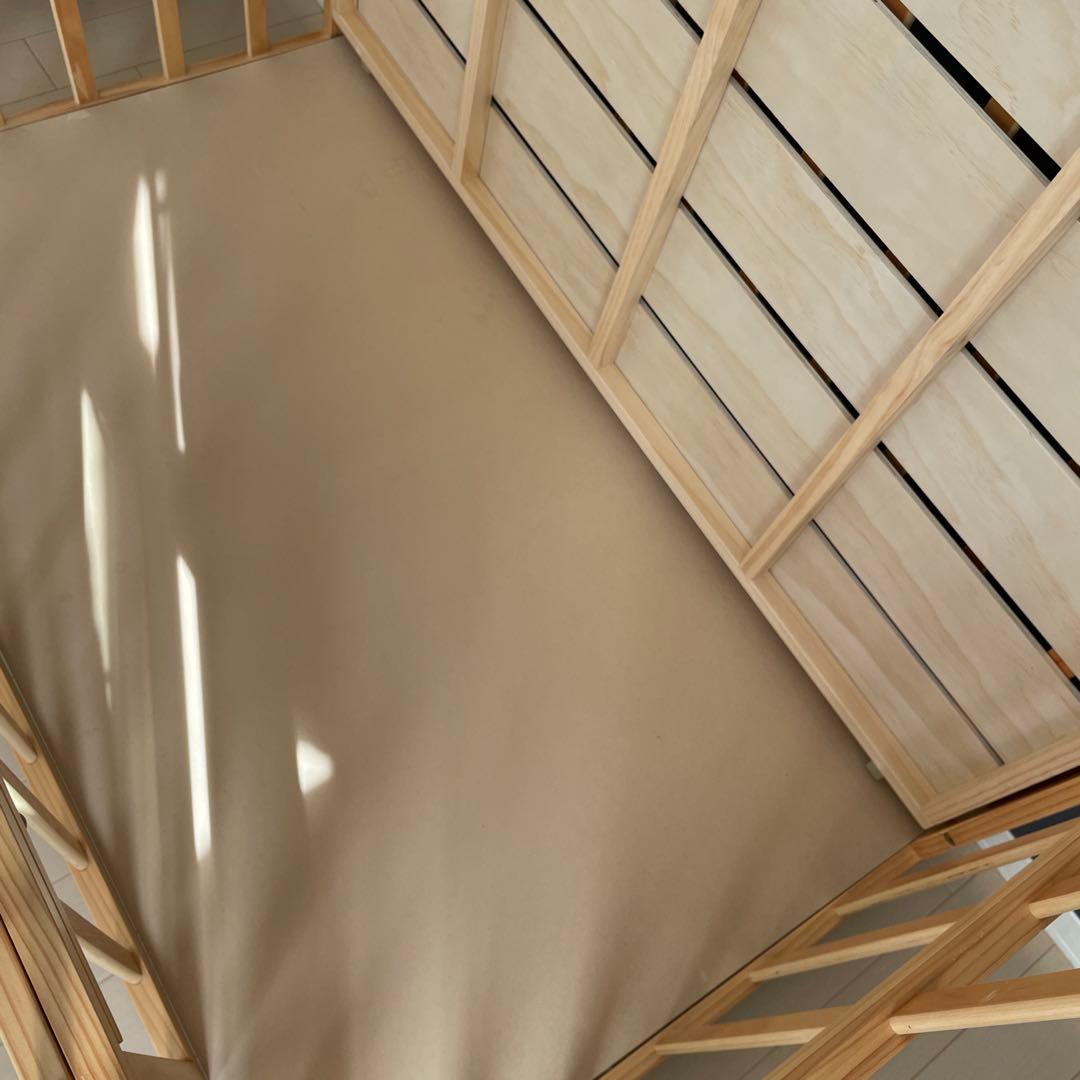 TSU様 大和屋　フラルWオープンすのこ　ベビーベッド