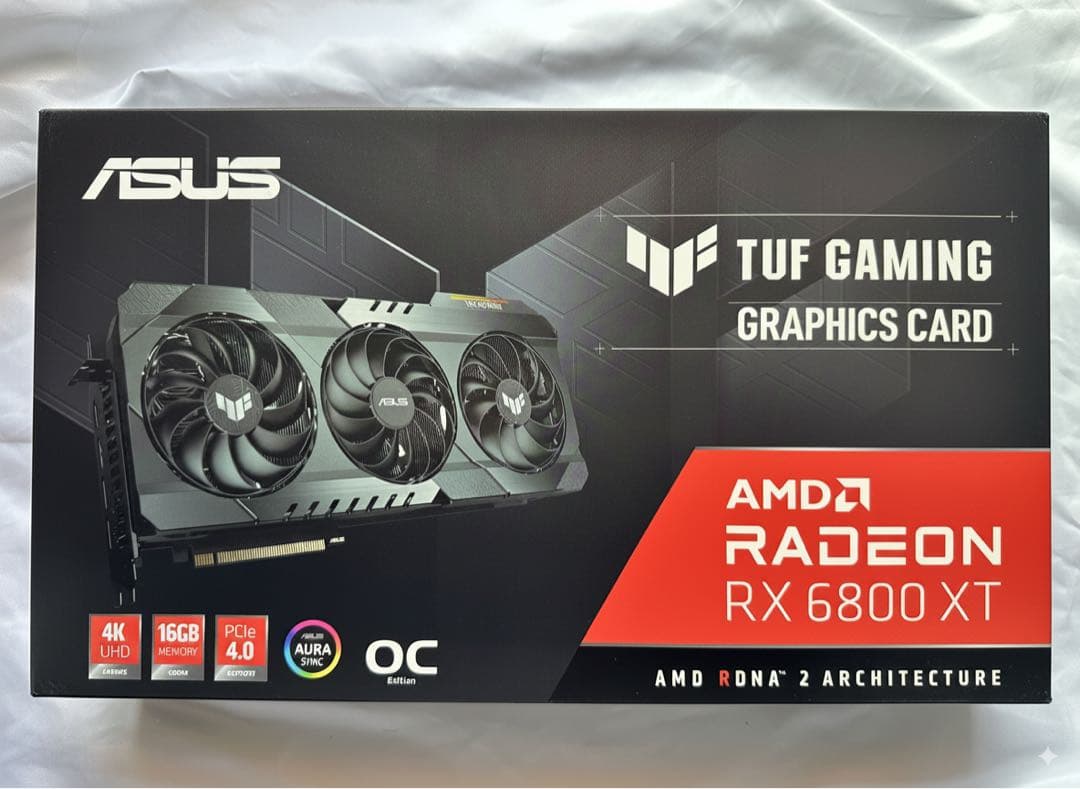 TUF-RX6800XT-O16G-GAMING ほぼ新品