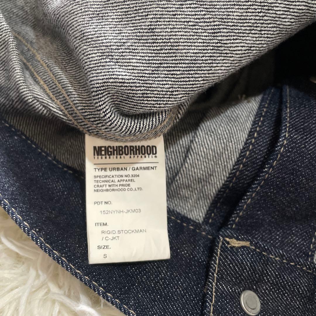美品！ネイバーフッドストックマン　デニム　ジャケット　1st