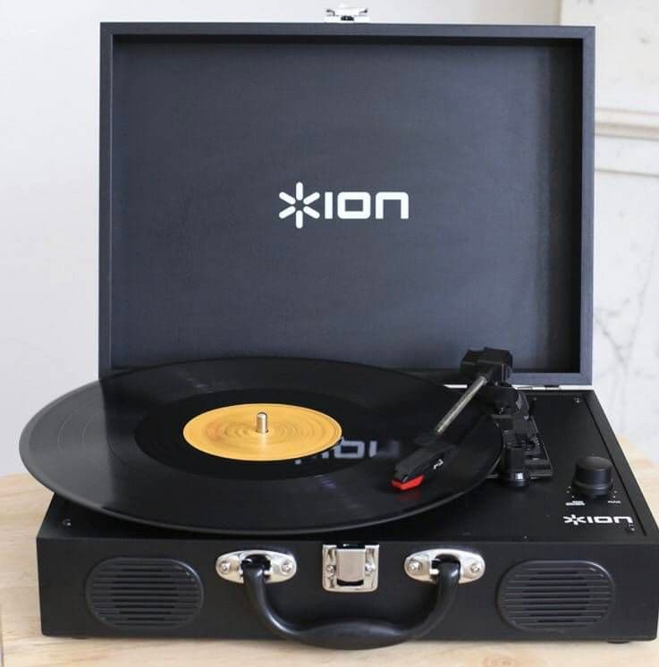 ポータブル レコード プレーヤー  スピーカー  ターンテーブル