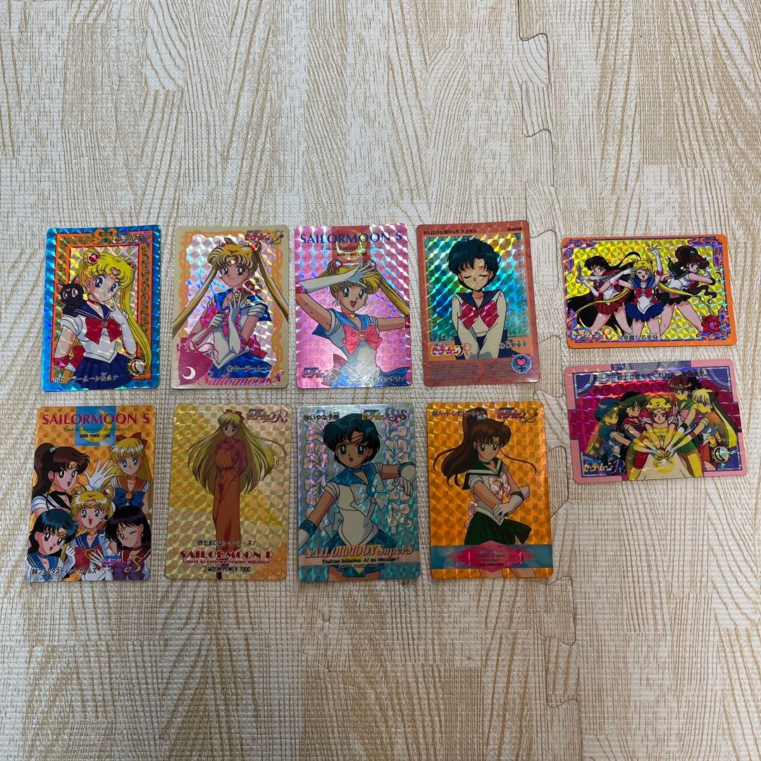 ラスト1 当時物　セーラームーン　カードダス　108枚　システムファイル　初期