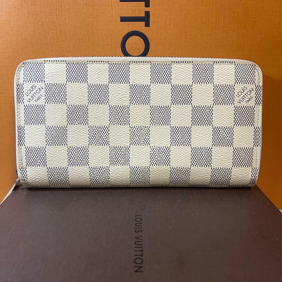 【極美品】ルイヴィトン ダミエ アズール ジッピー 長財布