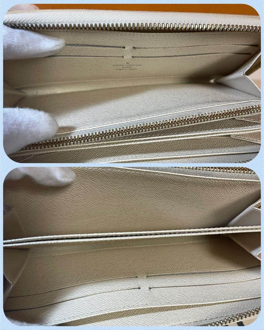 【極美品】ルイヴィトン ダミエ アズール ジッピー 長財布