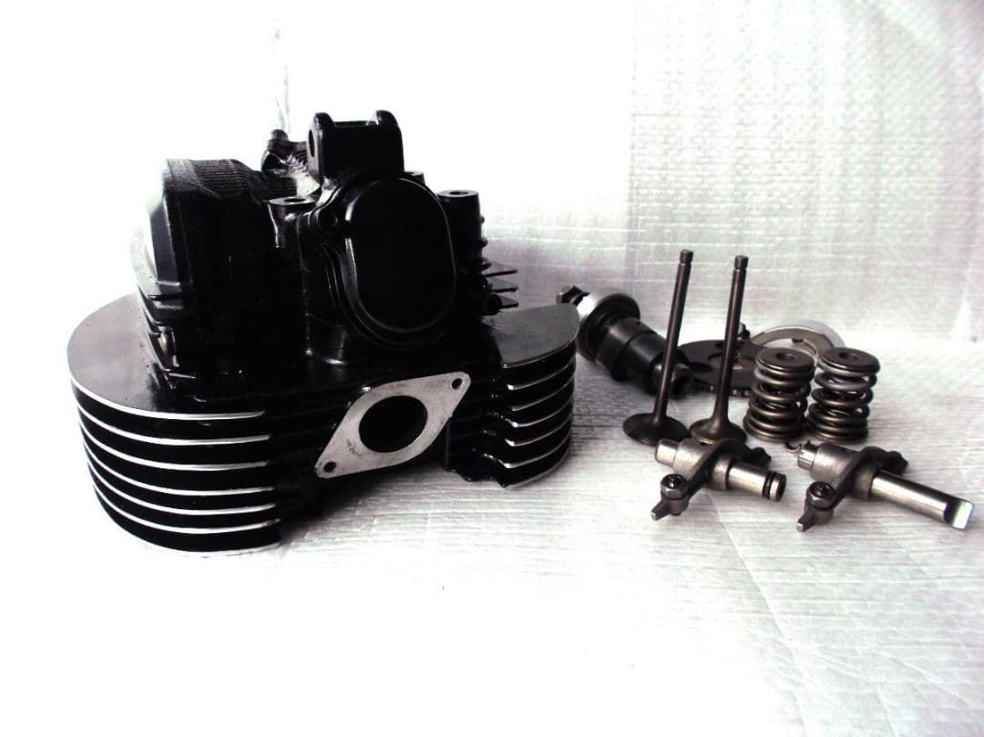 ★TW200★ビッグフィンシリンダーヘッド★TW225装着可 ★ラウンドタイプ★