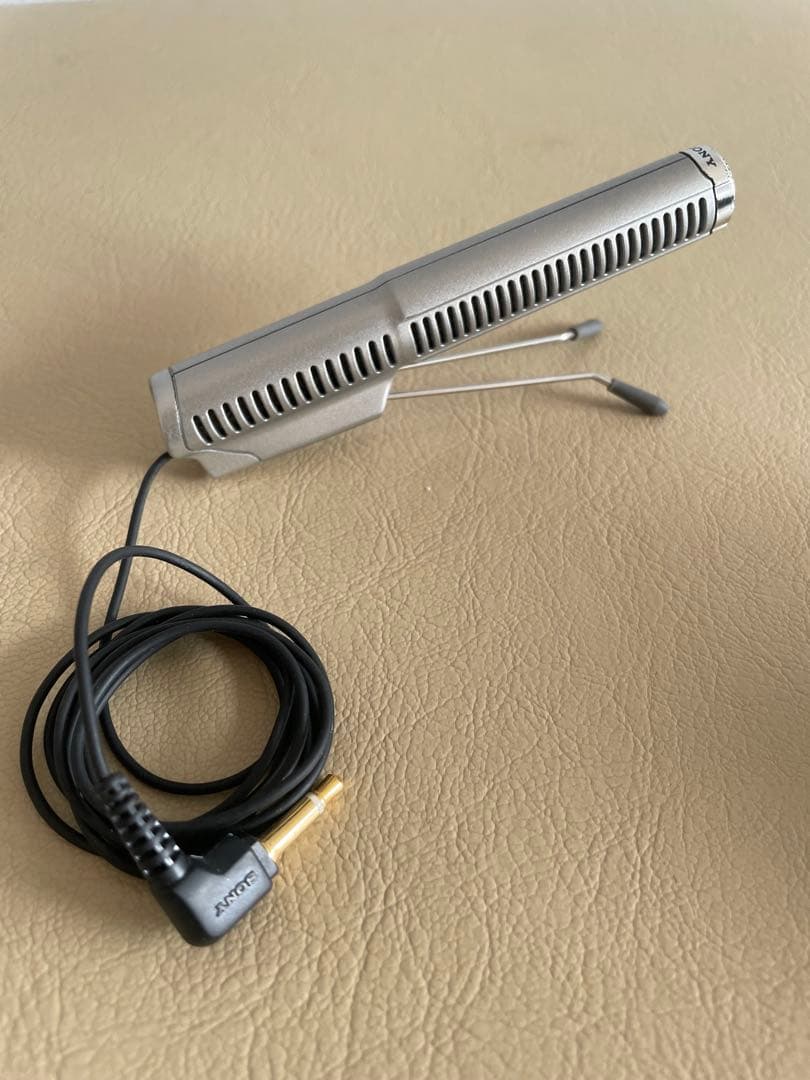 SONY ポータブルMDプレーヤー MZ-R50、録音用マイク、AVケーブル