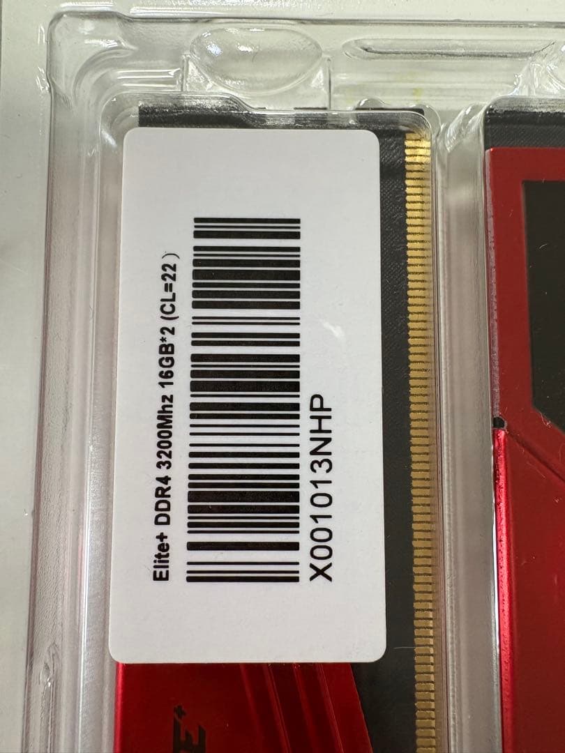 メモリー TEAMGROUP Elite DDR4 32GB 2x16GB 3200MHz