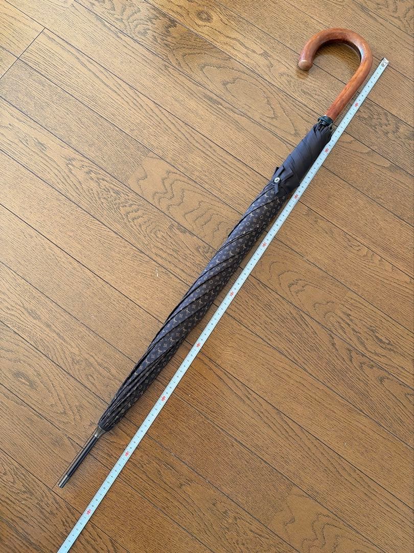 ルイヴィトン パラプルュイ・ジブレ モノグラムプッシュ式 60cm 雨傘