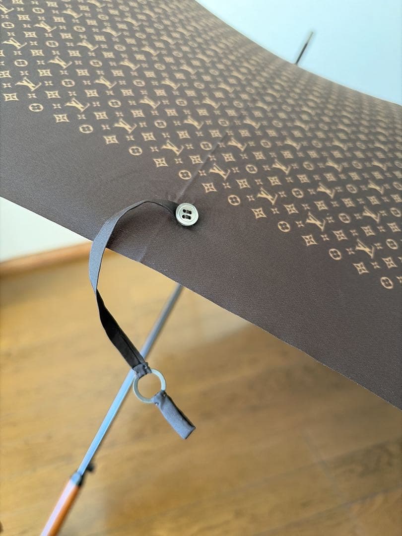 ルイヴィトン パラプルュイ・ジブレ モノグラムプッシュ式 60cm 雨傘
